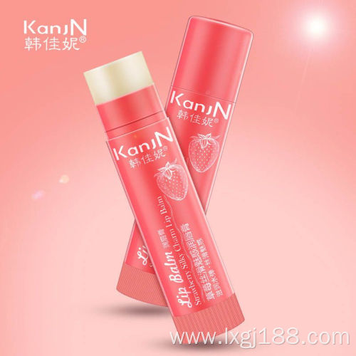 natural organic vegan honey strawberry pink lip balm